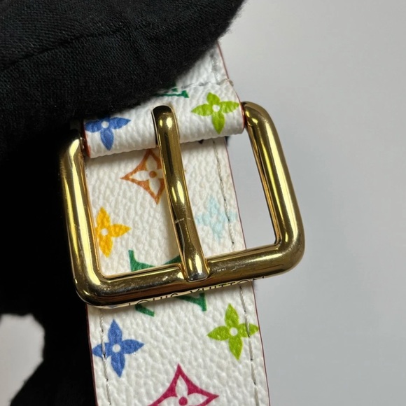 Louis Vuitton x Takashi Murakami D-ring 30mm belt - Picture 3 of 11